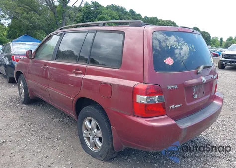 2005 Toyota Highlander V6 from USA, damaged, VIN JTEEP21A950103747